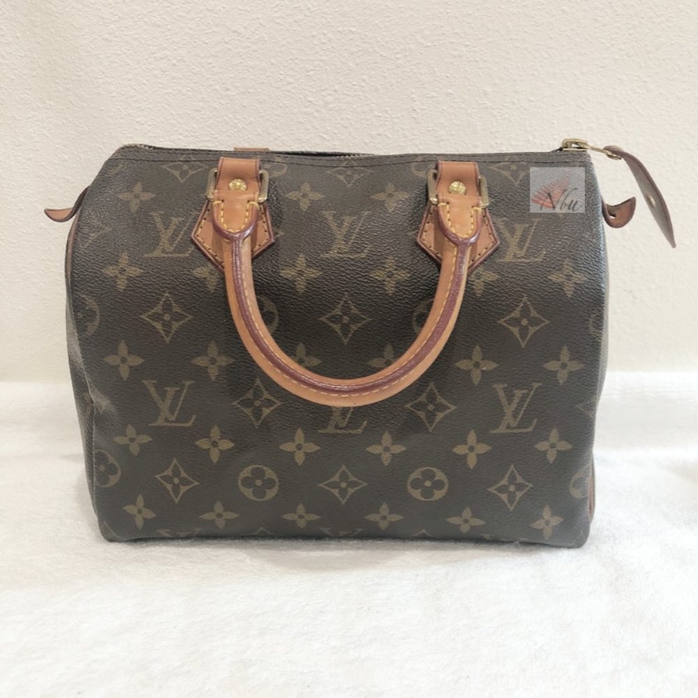LOUIS VUITTON Monogram Speedy 25 Bag